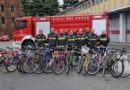 La gara di solidarietà tra i vigili del fuoco di Varese recupera 30 bici da mandare in Tanzania