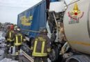 Incidente in Fipili, tamponamento tra due camion. Traffico nel caos verso Firenze