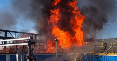  VIDEO – I vigili del fuoco hanno evitato una catastrofe dopo lo scoppio di un incendio nella raffineria di Kyzylorda, in Kazakistan.